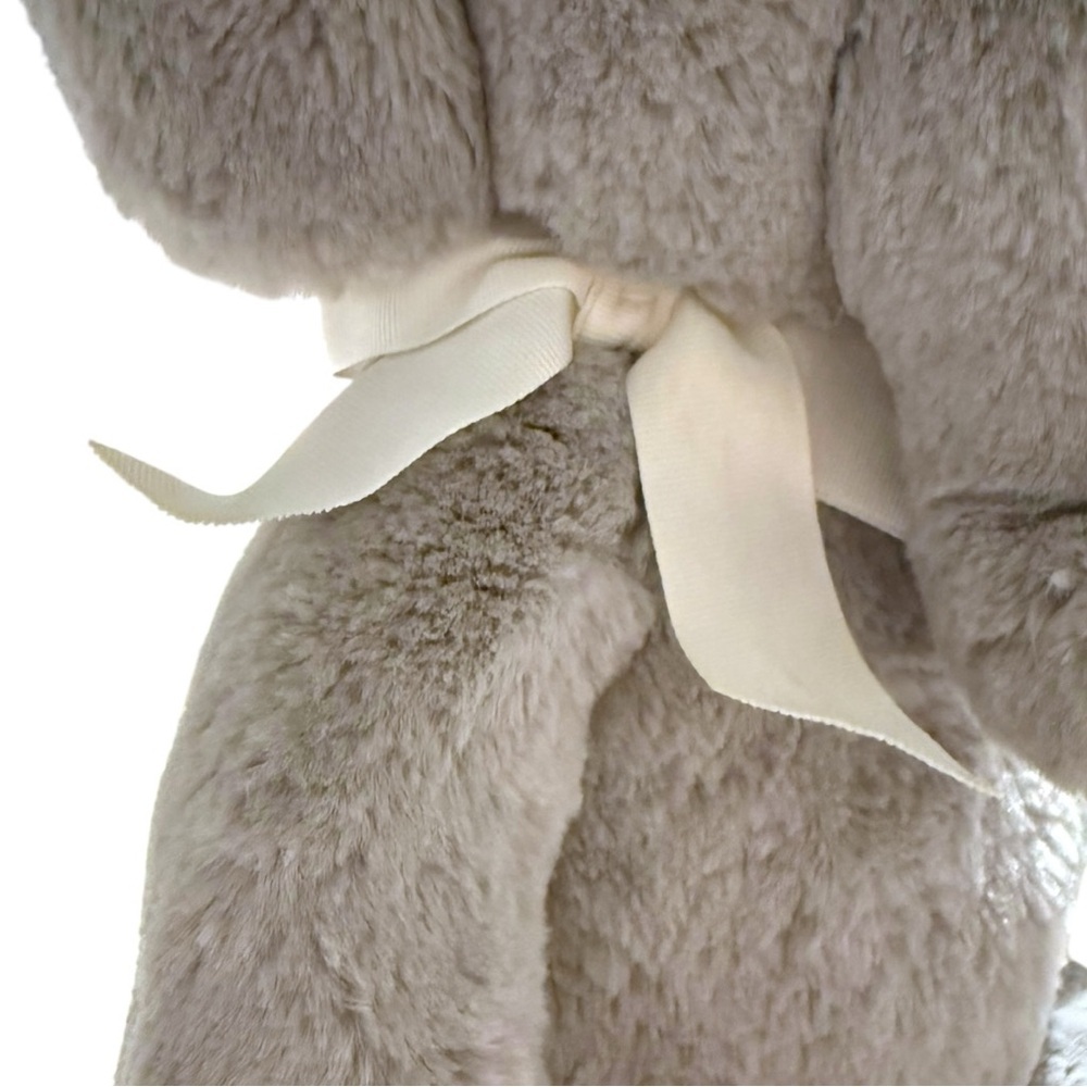 Pottery Barn Kids Gray Plush Elephant Stuffed Animal 17.5" Nursery Decor Toy - Picture 7 of 10